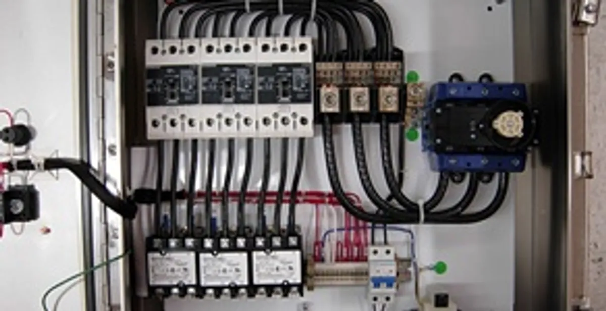 Electrical panel installation with organized circuit breakers and wiring in Modesto, CA